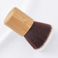 Bamboo Handle Flat Makeup Brush Set with Powder and Toothbrush Handles - Teleplus bamboo handle flat makeup brush