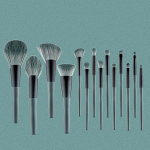 Banana Makeup Brushes Set with Wooden Handle for Application - banana makeup brushes suit