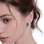 Baroque Pearl Stud Earrings Female Niche High-grade Irregular Silver Needle - Baroque Pearl Studs for Fancy Ears