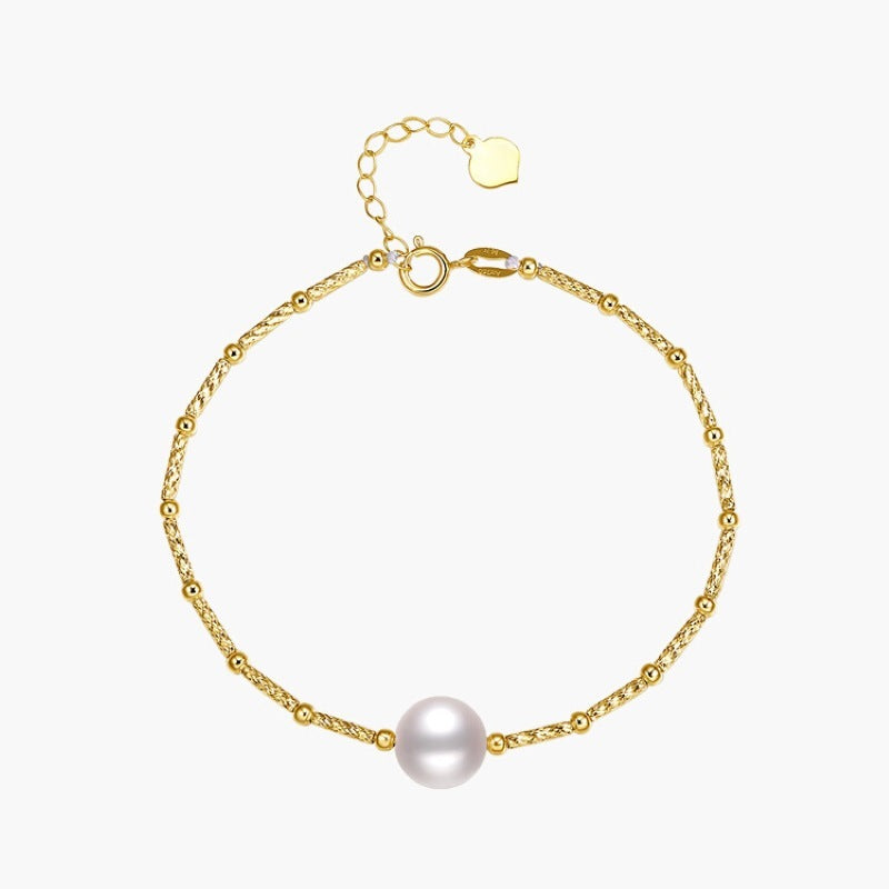 Baroque Single Pearl Bracelet Simple Graceful - Baroque Single Pearl Bracelet Simple and Graceful