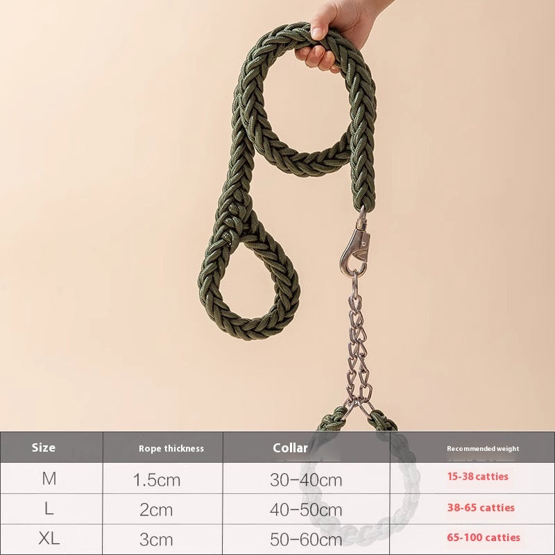 Basic Style Pet Training Collar Suit in Multiple Colors 1.2m Adjustable - Teleplus basic style suit lengthened mixed