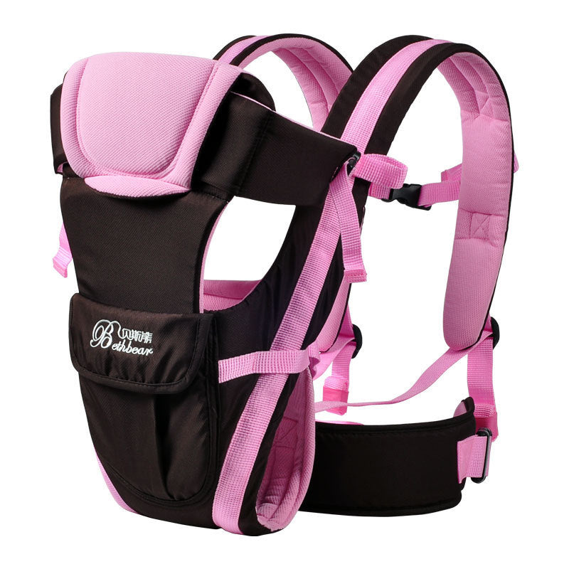 Bass Bear Carrier Double Shoulder Four Seasons Maternal and Child Multifunctional Baby Carrier - Bass Bear Carrier