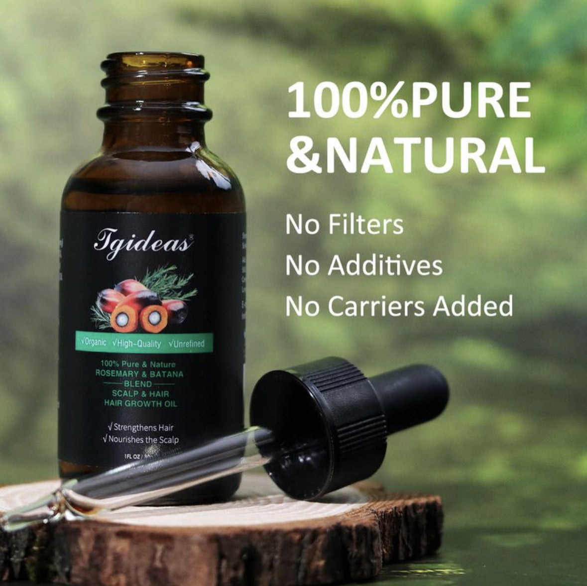 Batabana Hair Oil for All Skin Types and Healthy Scalp Care - skin types