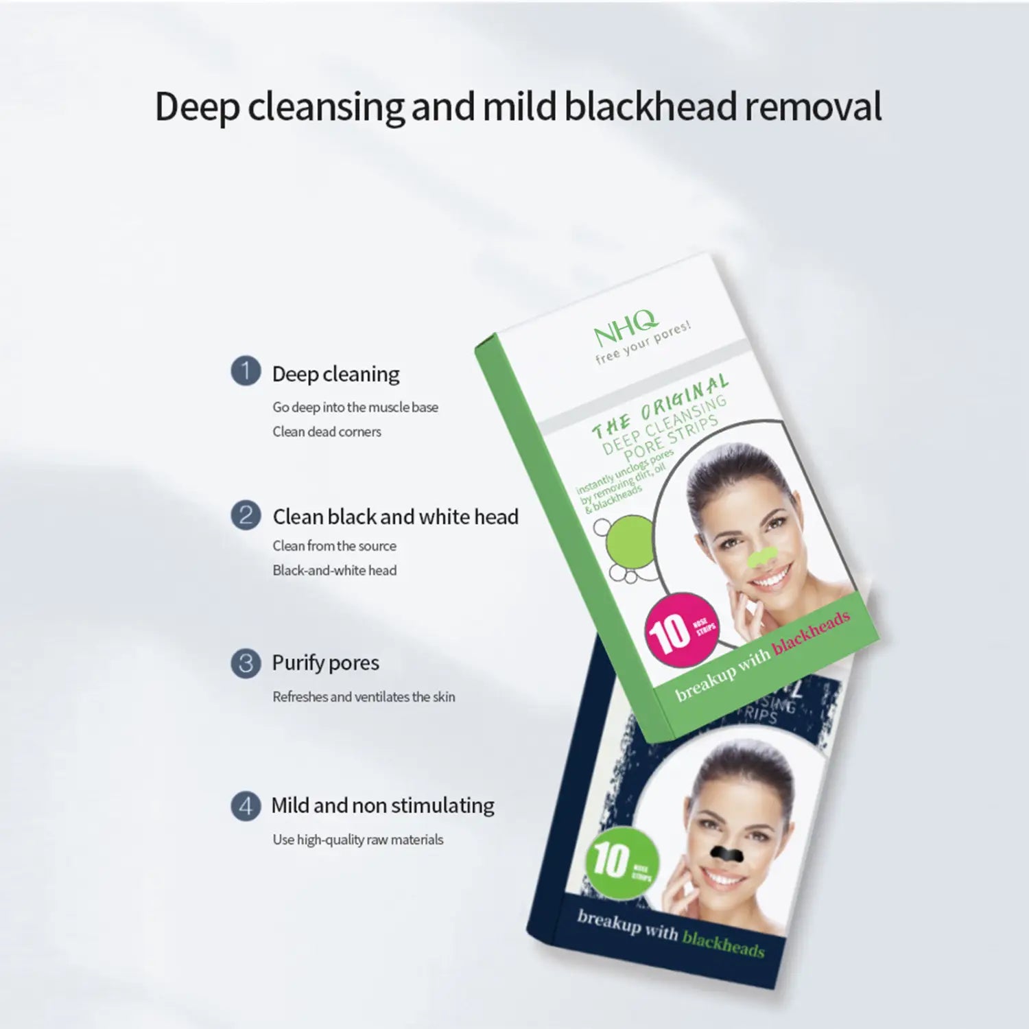 Net 70g Nose Strips for Nursing T District Pack of 1