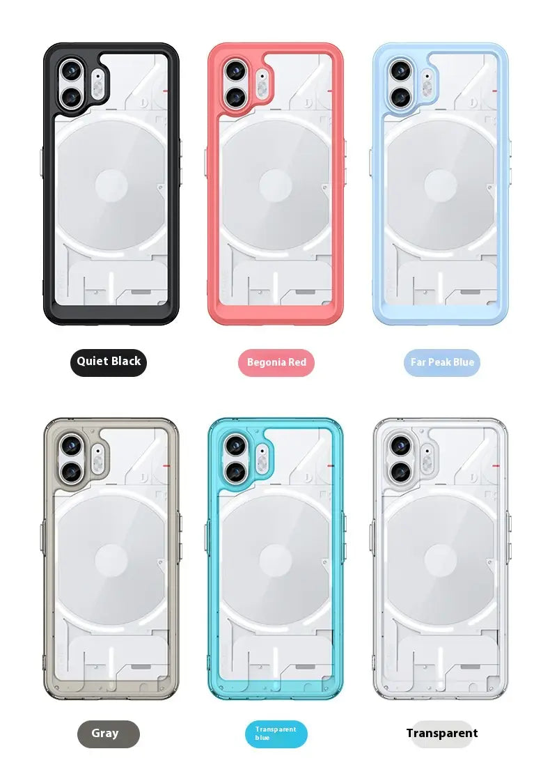 Custodia di telefono TPU magnetico a prova di shock con staffa per dissipazione di calore