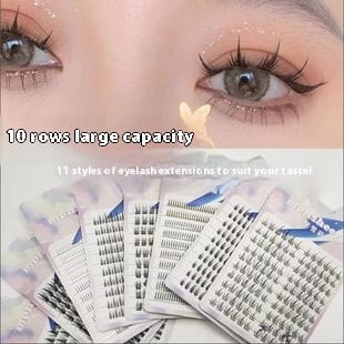 Glue-Free 5D Mink Eyelashes in Various Rows for False the United States