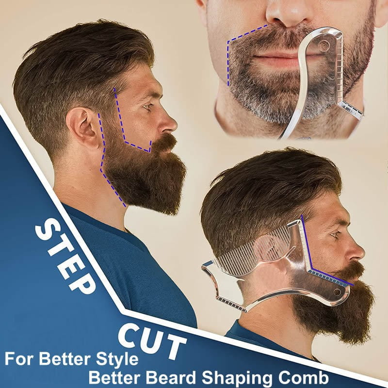 Men’s Care Beard Comb 8-in-1 Beard Comb