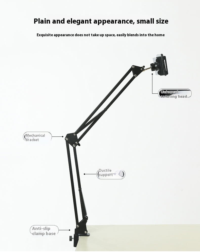 Universal Cantilever Mobile Phone and Tablet Lazy Desktop Mount Bracket