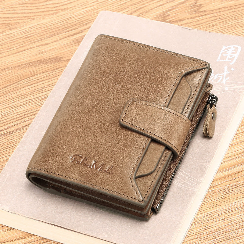 Men’s Short Leather Fashion Casual Wallet - Upgrade Your Style With This Wallety Wonder