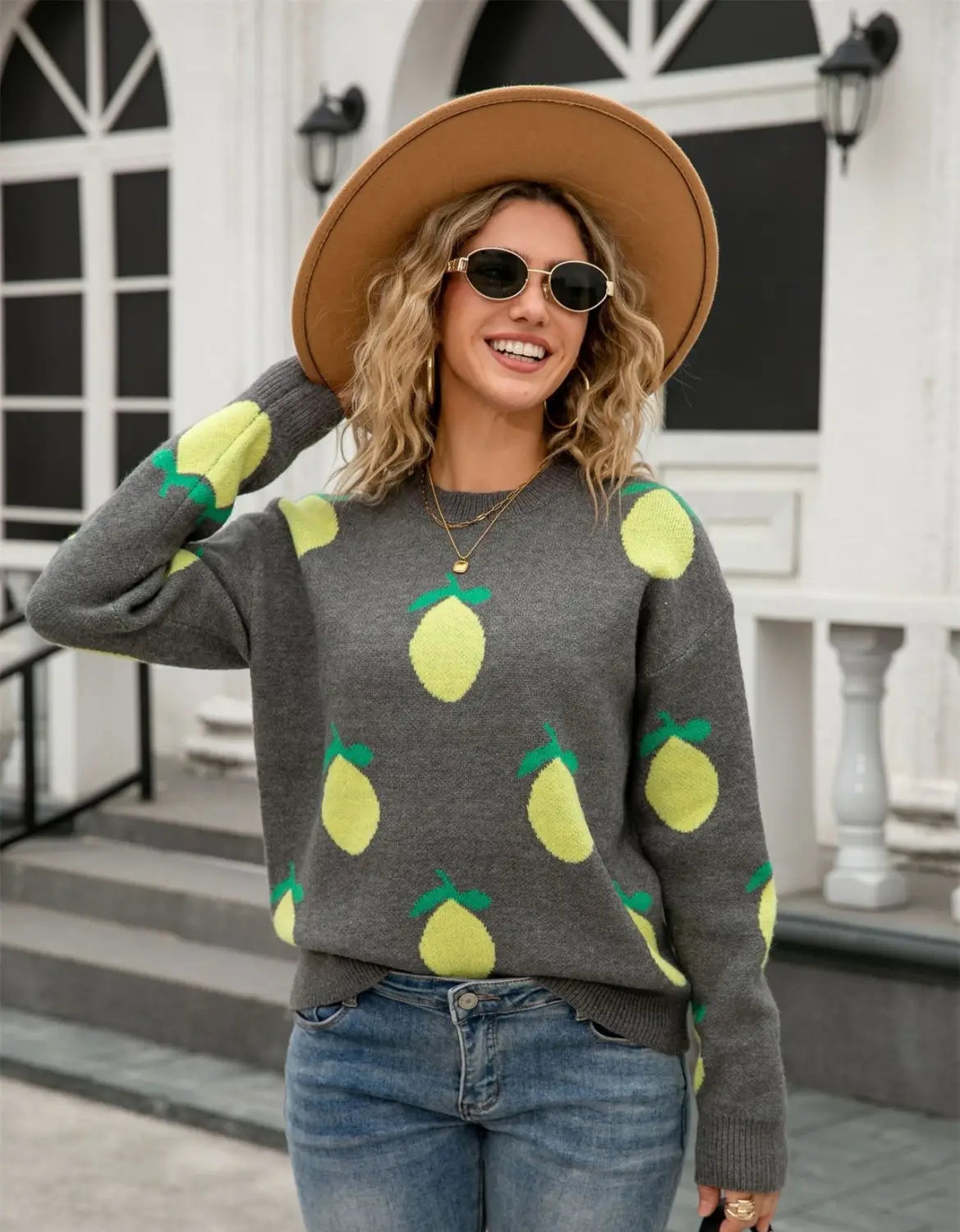 Sidruni tänavarõivaste pulloveri dressipluus unisex pikkade varrukatega polüester S-XL