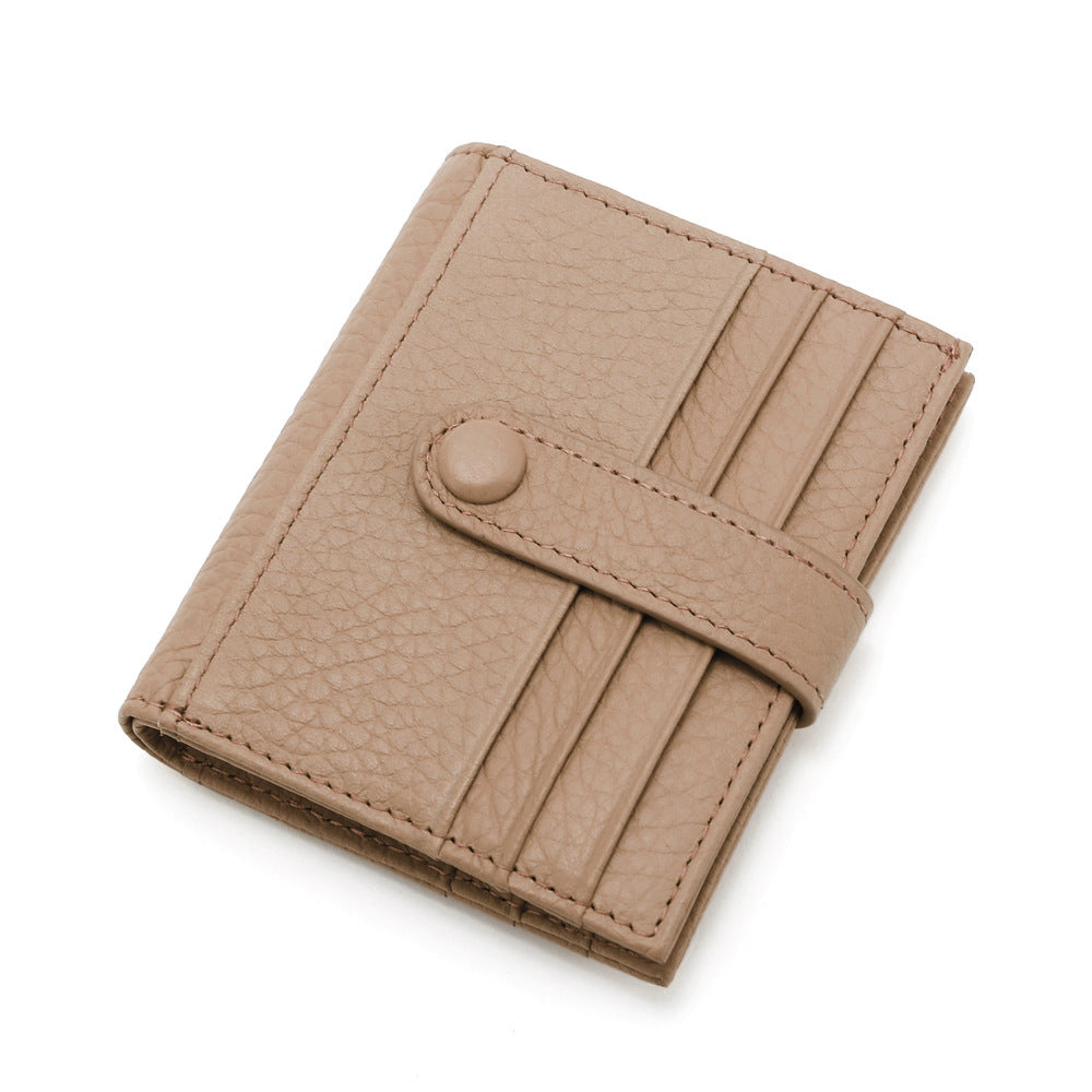 Women’s Short Cowhide Mini Wallet - Mini Wallets for Women Who Love to Moo-ve in Style