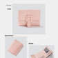 Purse Short Solid Color Card Holder Spring Women’s High Sense - Purse Short Card Holder for Chic Chaos Management