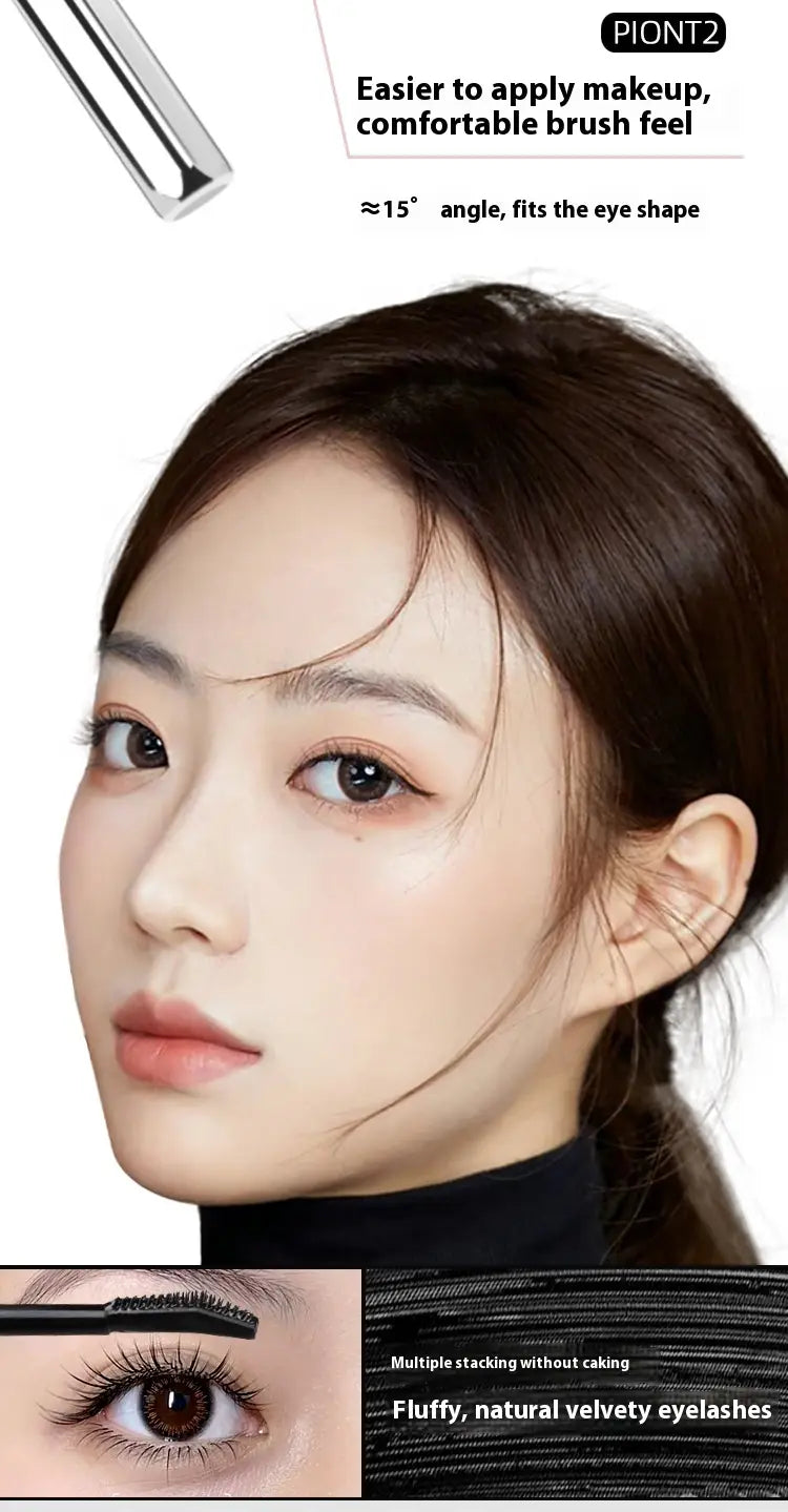 Waterproof Long Curling Black Mascara for Thick Voluminous Lashes