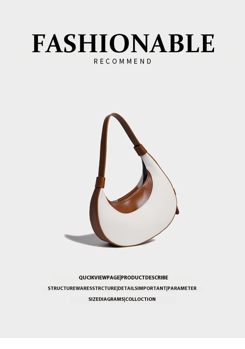 Bolso cruzado en forma de corazón Bolso suave PU de cuero con cremallera para mujeres