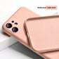 Liquid Silicone Phone Case Fine Hole Protective Sleeve Anti- All Shell