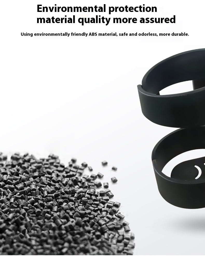 Plastic Baby Bottle Holder in Black and Mint Green for the United States