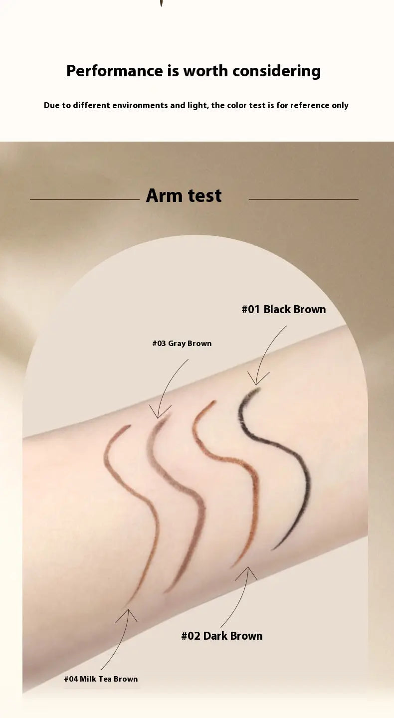 Extremely Fine Eyeliner Pen Crouching Silkworm Liquid with Assorted Colors