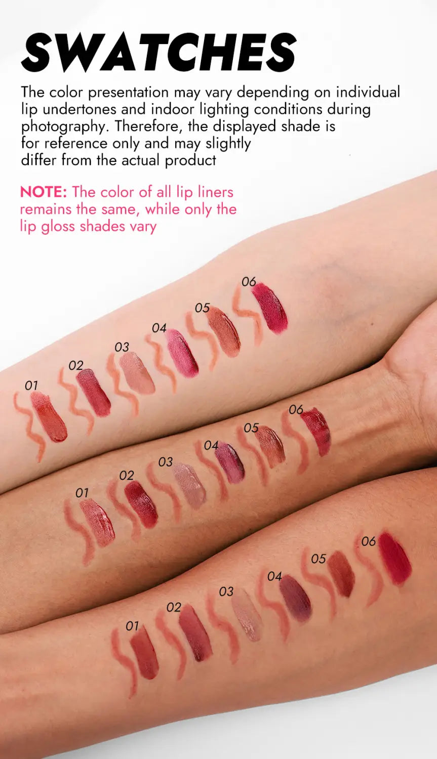 Natural Matte Matte de lungă durată de ruj Hydrating Machiaj vegan 5ml