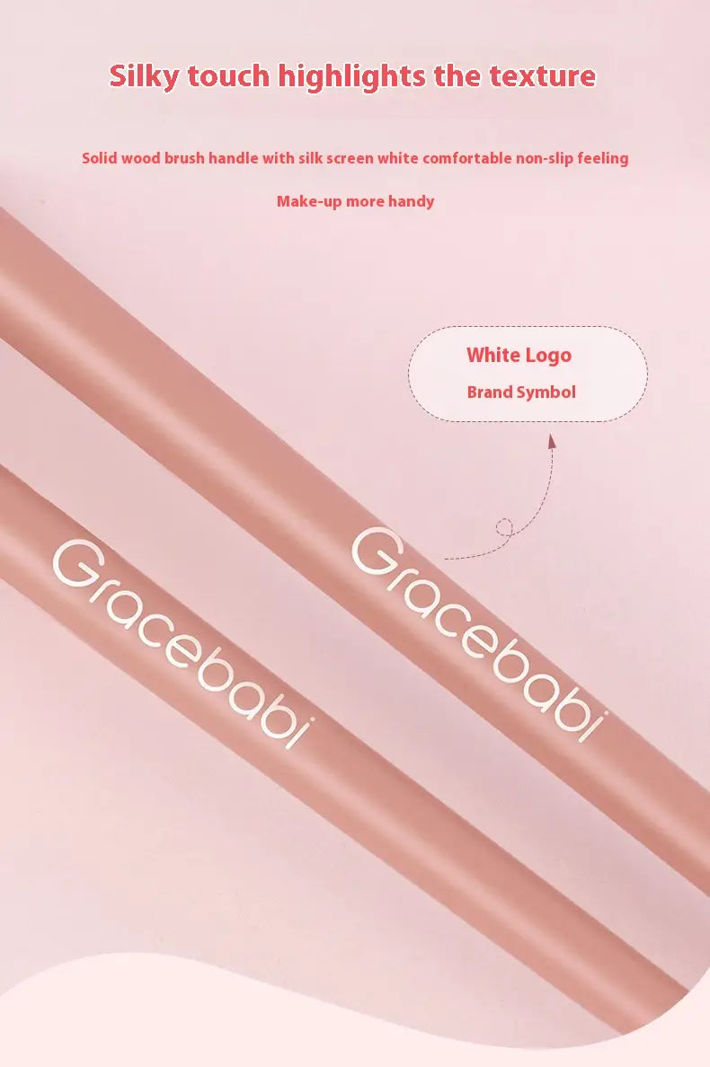 Sickle Eyeliner Brush Soft Eye Blooming Blush Makeup Tool