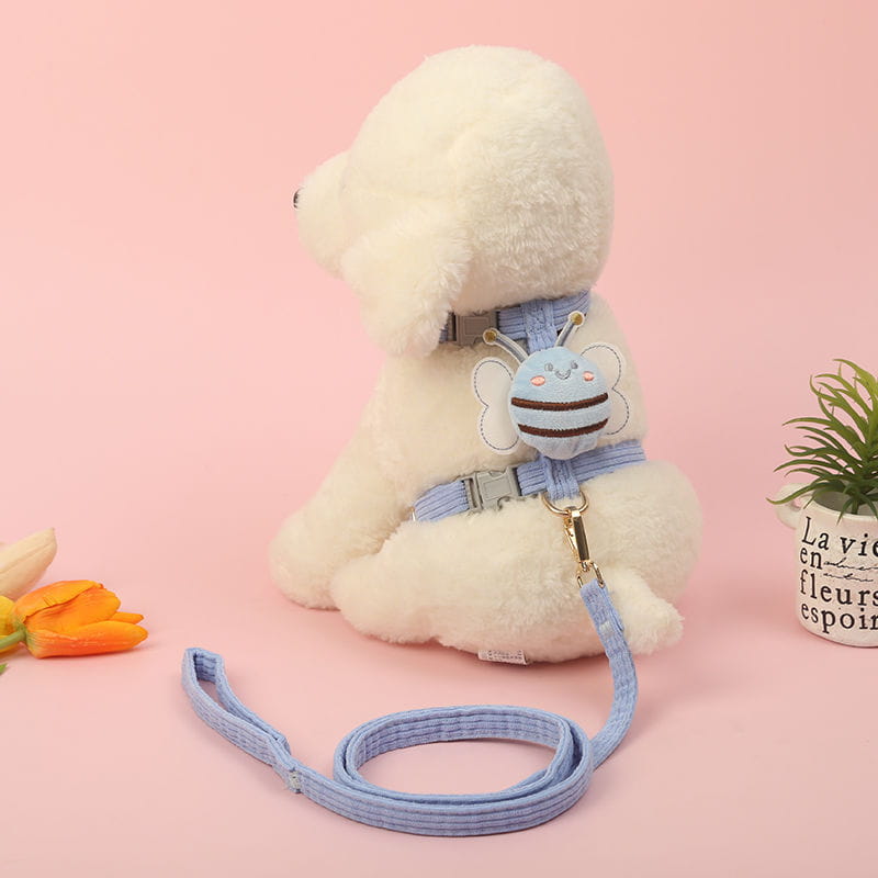 Interactive Bee Cat Toy Rope Färgglada tygteaser för katter och kattungar