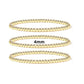 Beach Style Geometric CCB Elastic Bracelet Simple All-match - Beach Style 5-Piece Bracelet Set for All Occasions