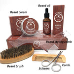 Beard care set Beard oil and beard cream - Beard Care Set Gift Box for Happy Beards Everywhere