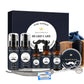 Beard Care Set with Micro Needle Roller Balsam and Pogonotomy Scissors - Teleplus care roller beard balsam brush