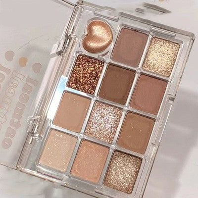 Beautiful Eye Shadow Plate Makeup with Earth Tone Color Options - Colors beautiful eye shadow plate makeup color earth