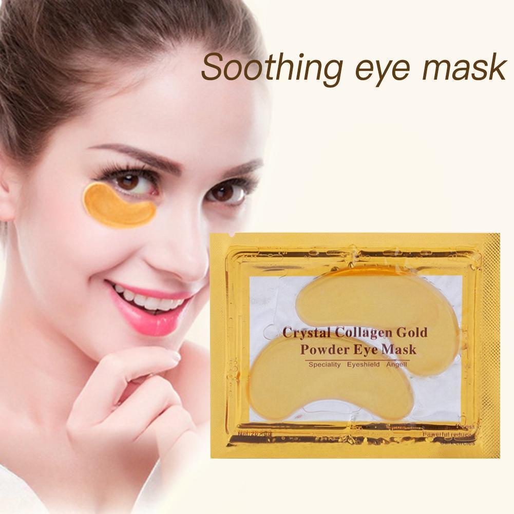 Beauty Gold Crystal Collagen Patches For Eye Anti-Aging Acne Eye Mask Korean Cosmetics Skin Care - Bye Bye Fine Lines