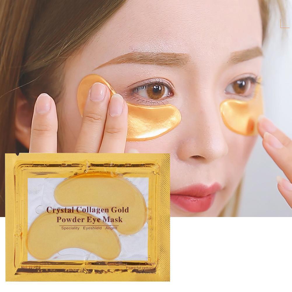 Beauty Gold Crystal Collagen Patches For Eye Anti-Aging Acne Eye Mask Korean Cosmetics Skin Care - Bye Bye Fine Lines