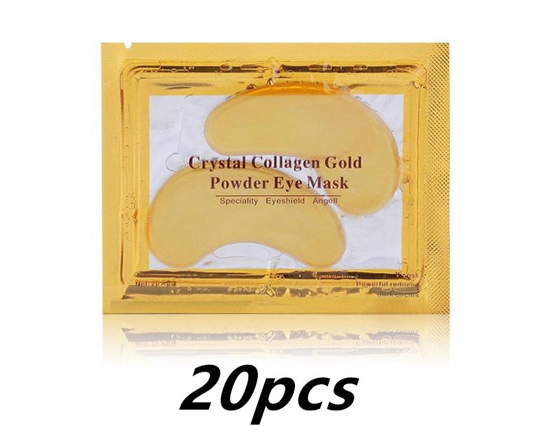 Beauty Gold Crystal Collagen Patches For Eye Anti-Aging Acne Eye Mask Korean Cosmetics Skin Care - Bye Bye Fine Lines