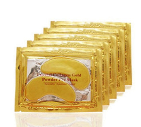 Beauty Gold Crystal Collagen Patches For Eye Anti-Aging Acne Eye Mask Korean Cosmetics Skin Care - Bye Bye Fine Lines