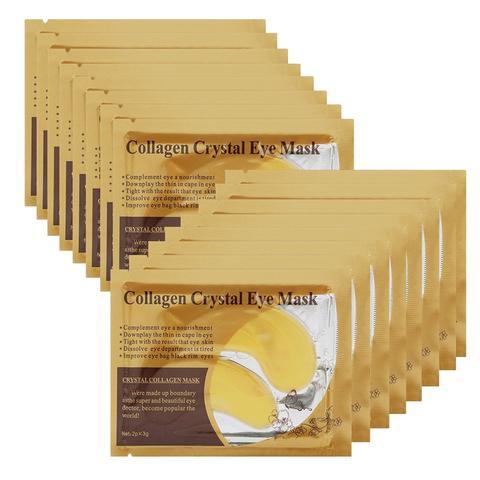 Beauty Gold Crystal Collagen Patches For Eye Anti-Aging Acne Eye Mask Korean Cosmetics Skin Care - Bye Bye Fine Lines