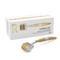 Beauty Microneedle Roller with Fine Needles for Skin and Scalp Treatment - Hydration Fun beauty microneedle roller