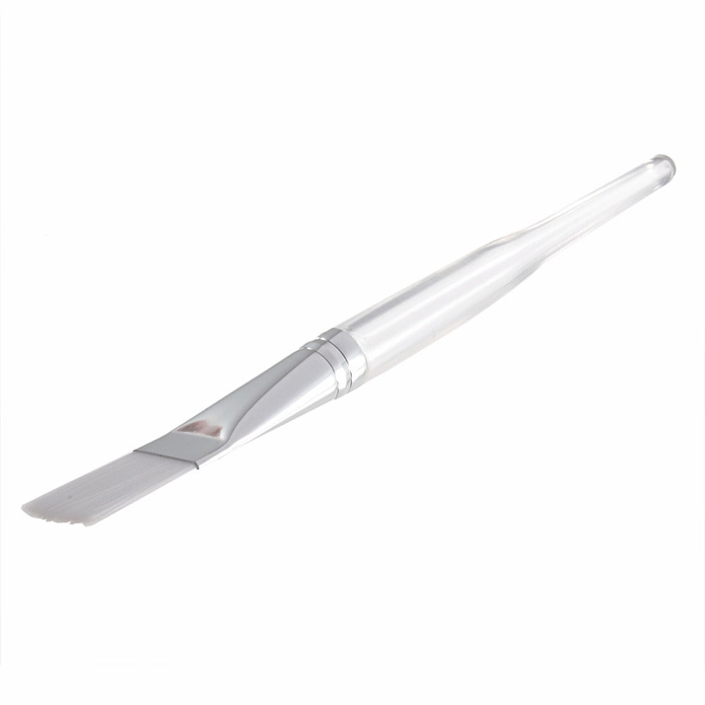 Beauty Tool Clear Nail Brush for Professional Manicure and Crystal Mask Make - Up Flawless Fun beauty tool clear