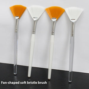Beauty Tools Fan Brush for Tartaric Acid Applications and Makeup - Teleplus beauty tools fan brush tartaric acid