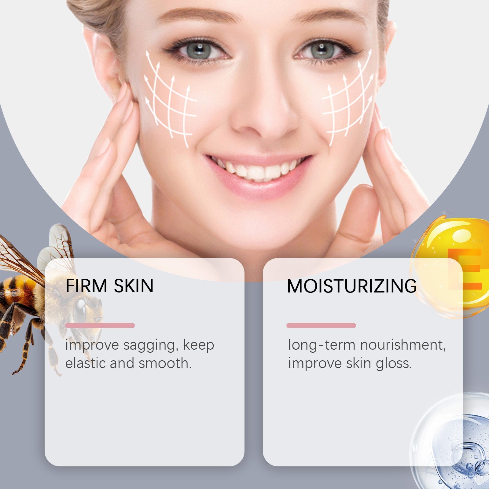 Bee Facial Moisturizing Stick for Sensitive Skin Gentle Hydration 30g - bee facial moisturizing stick gentle