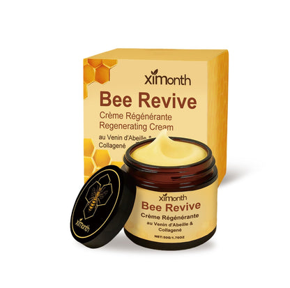 Bee Venom Collagen Skin Care Cream with Hyaluronic Acid and Mineral Oil - Teleplus skin care cream mineral oil bee