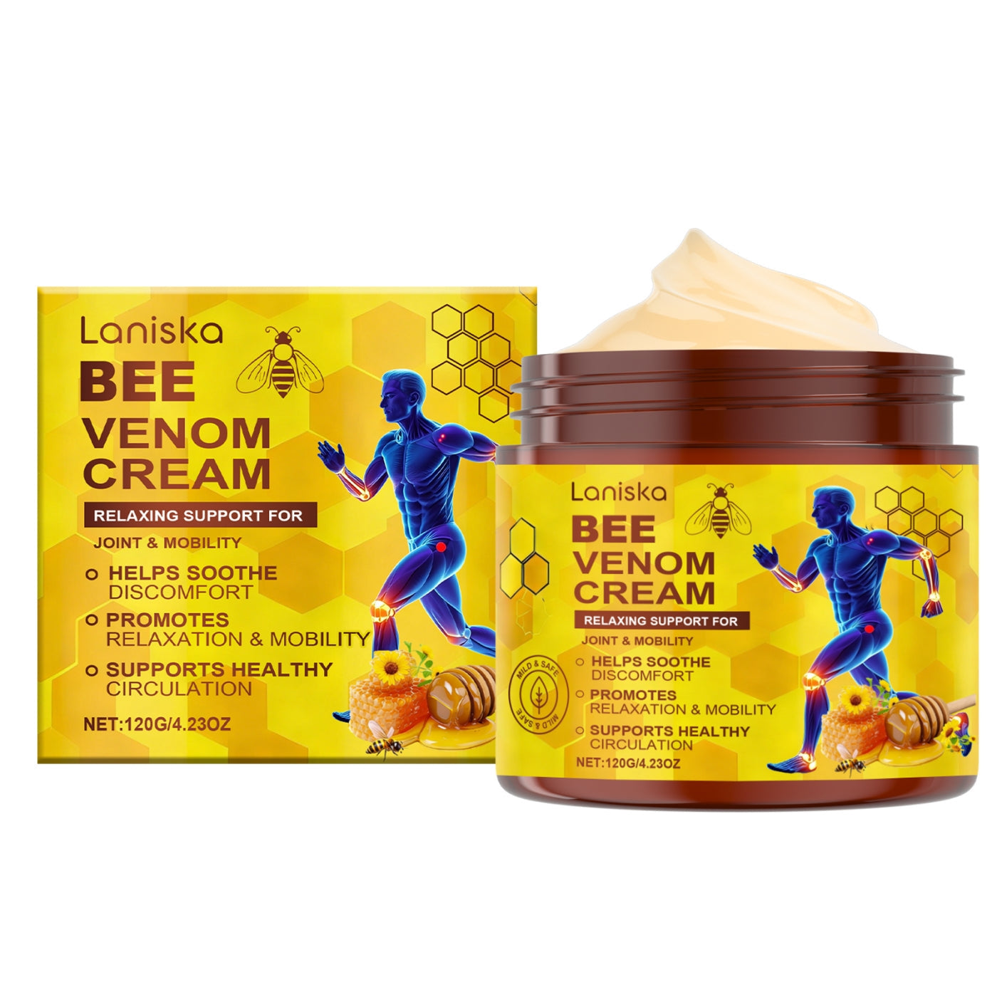 Bee Venom Joint Cream for Pain Relief and Muscle Recovery - joint cream