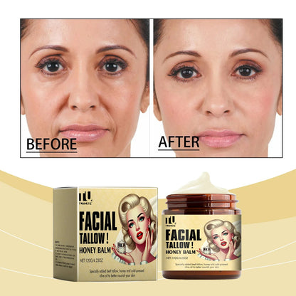 Beef Tallow Balm Natural Moisturizer for Face and Body Skin Care - Teleplus beef tallow balm