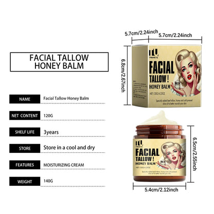 Beef Tallow Balm Natural Moisturizer for Face and Body Skin Care - Teleplus beef tallow balm