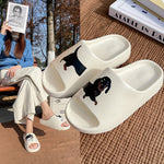 Beige EVA Slip-On Slippers for Kids Waterproof Comfortable Shoe Upper - Teleplus waterproof shoe upper kids comfortable