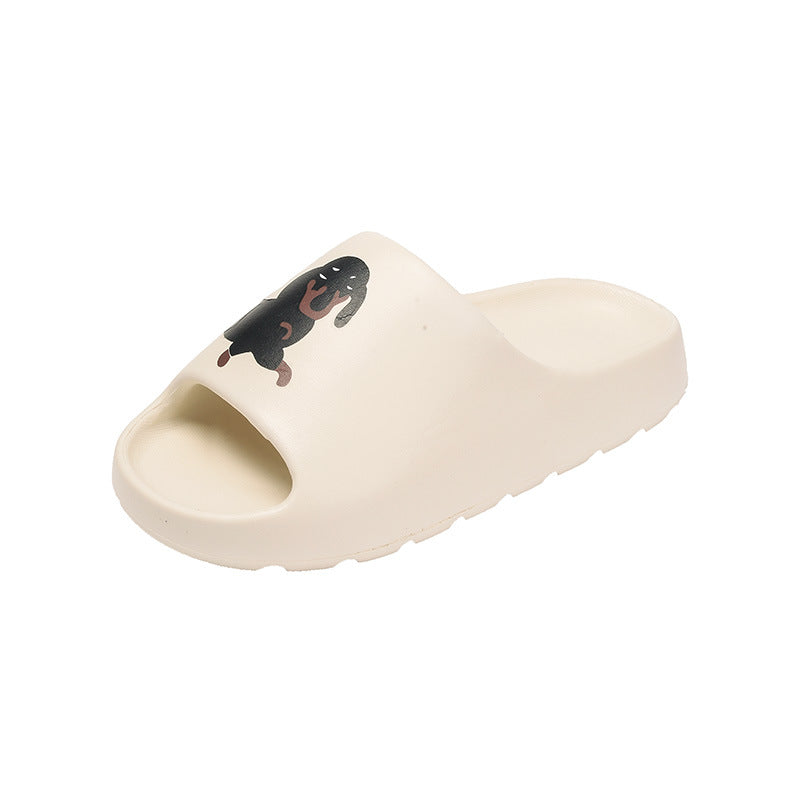 Beige EVA Slip-On Slippers for Kids Waterproof Comfortable Shoe Upper - Teleplus waterproof shoe upper kids comfortable