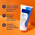 Benzoyl Peroxide Acne Foam Facial Cleanser for Women and Men - benzoyl peroxide acne foam facial cleanser