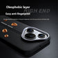 Business Leder Magnetic Phone Case Metalknopf