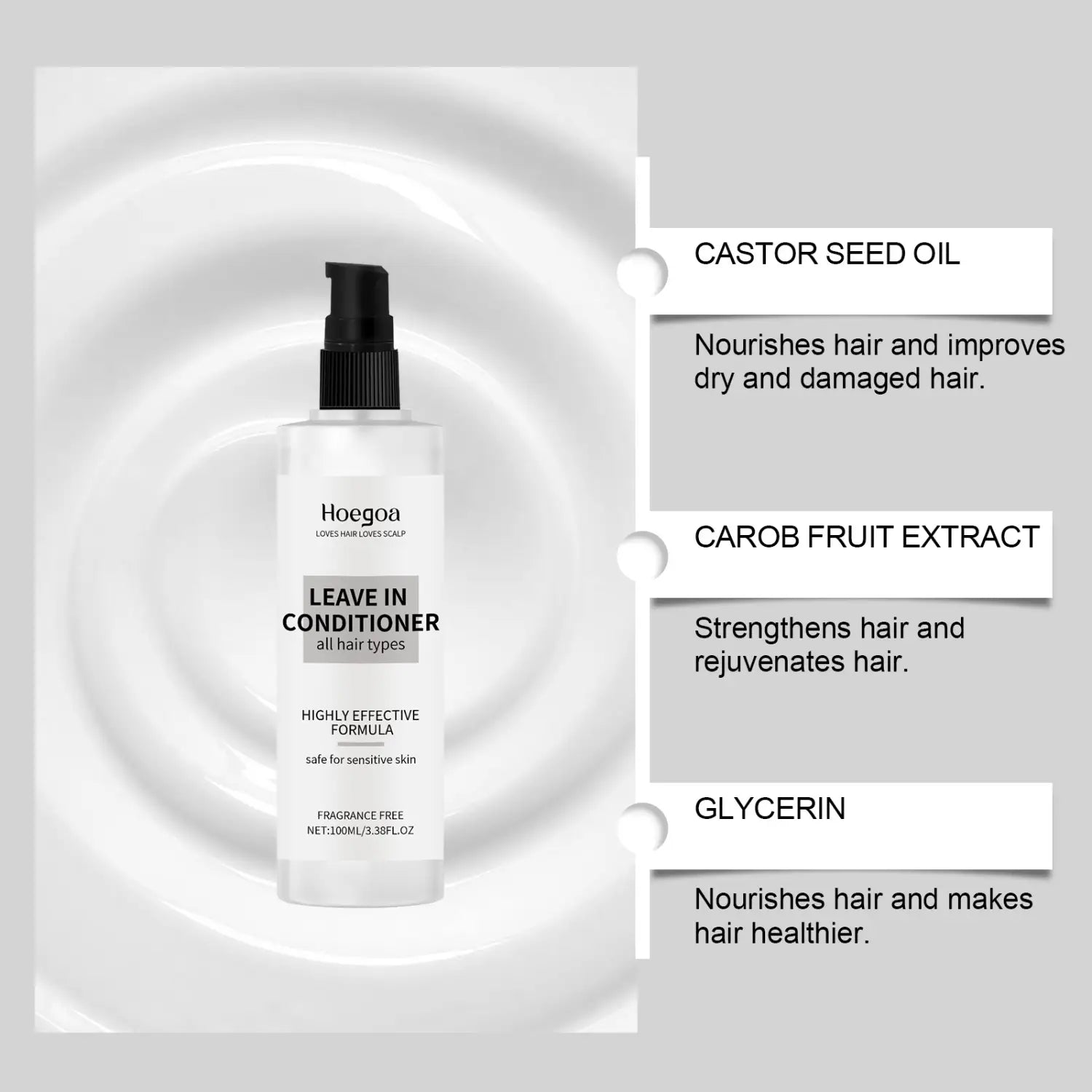 Manic Hair Care Leave-In Conditioner Nourishing Brightening 100ml