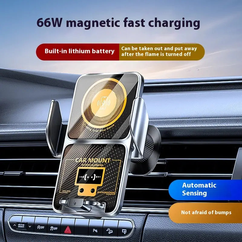 Universal Wireless Charging Car Phone Holder for Smart Navigation Phones
