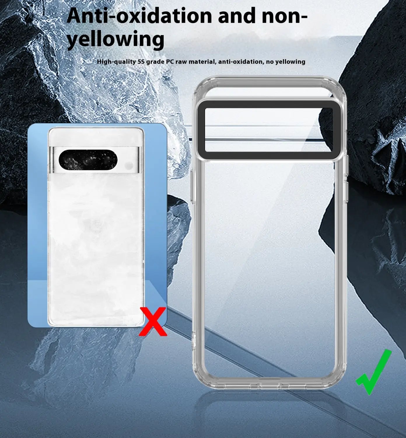 Ultra-thin High-permeability Anti-oxidation Non-yellow Four-corner Drop-resistant Protective Cover Phone Case