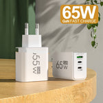 Frosted Square Multi-port Mobile Phone Charger - Frosted Square Charger for Phones That Love a Power Nap