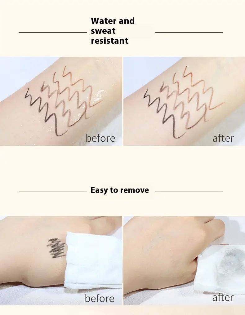 Extremely Fine Eyeliner Pen Crouching Silkworm Liquid with Assorted Colors